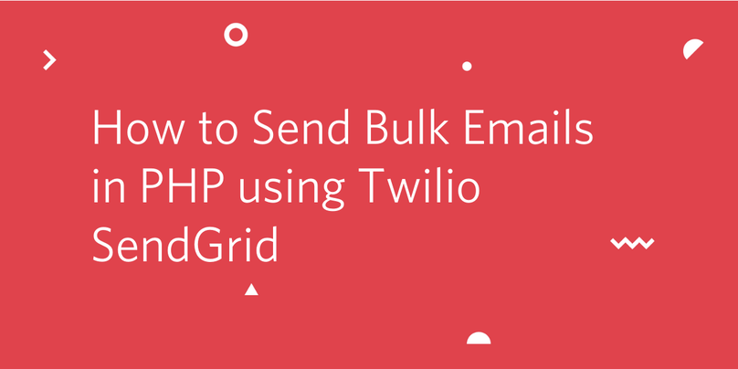 PHPでSendGridを使ってメールを一斉送信する方法