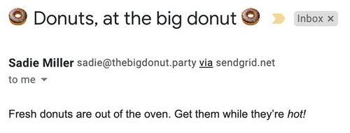 Donuts,at the big donut