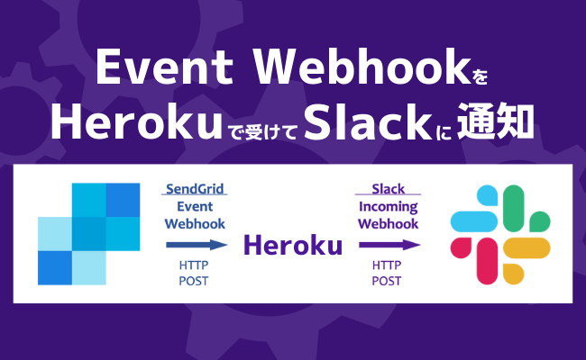 Event WebhookをHerokuで受けてSlackに通知する
