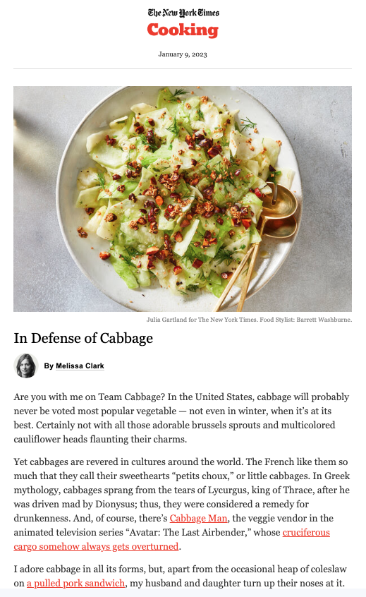 2. New York Times Cooking（レシピ）(1)
