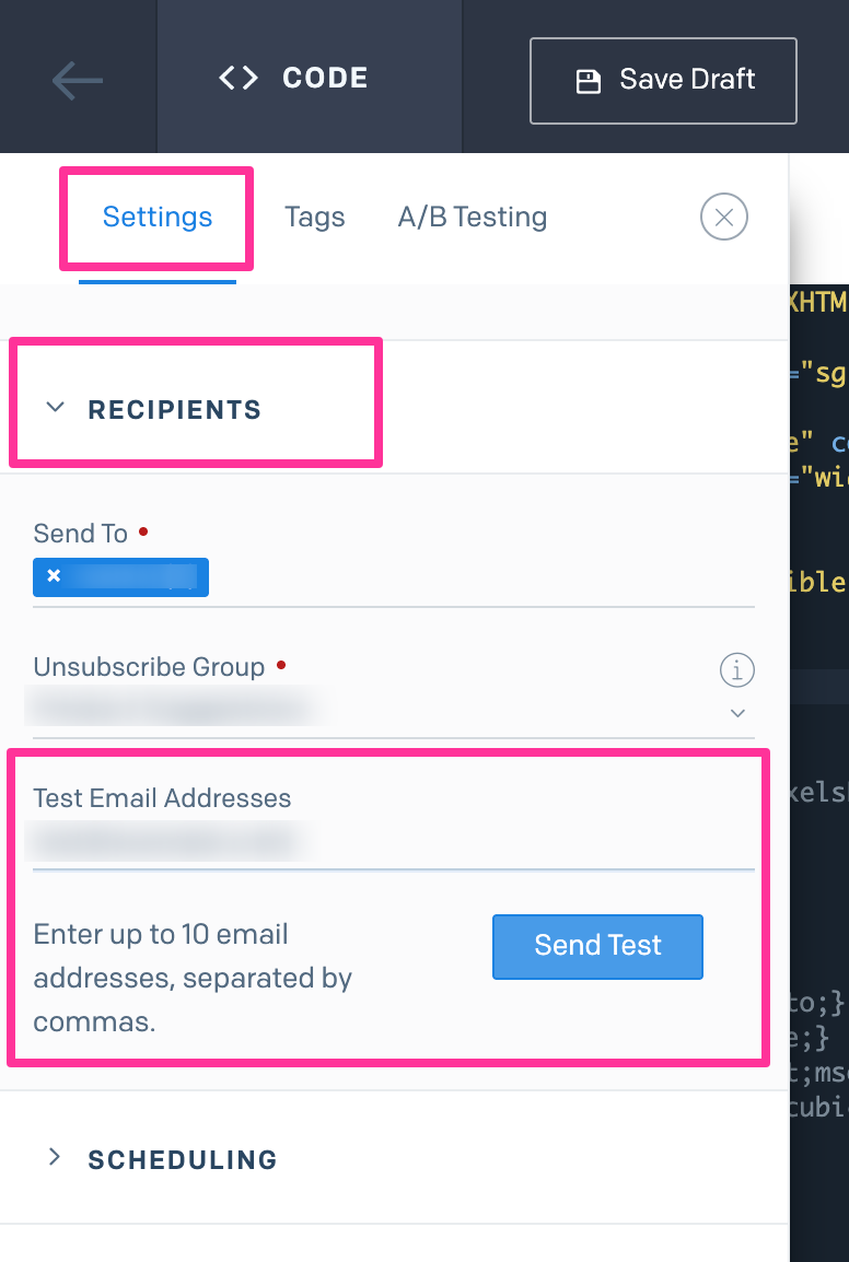 テキストパートの確認