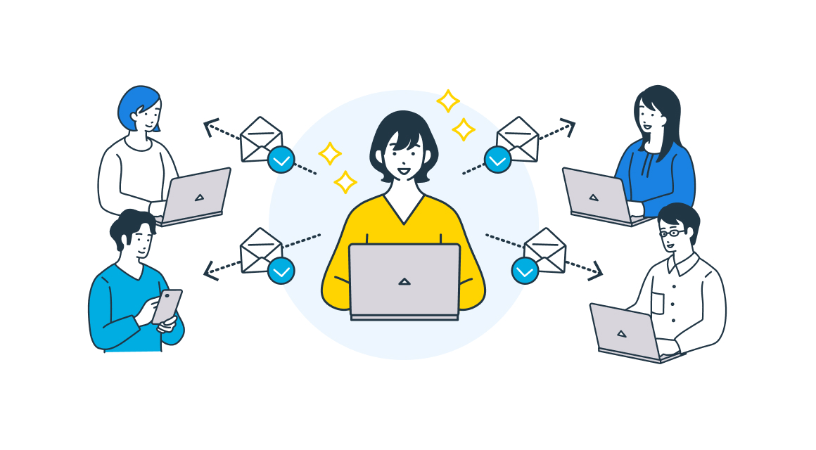 専用の送信元IPアドレスのイメージ